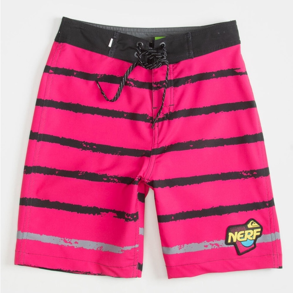 Quiksilver x Nerf board shorts